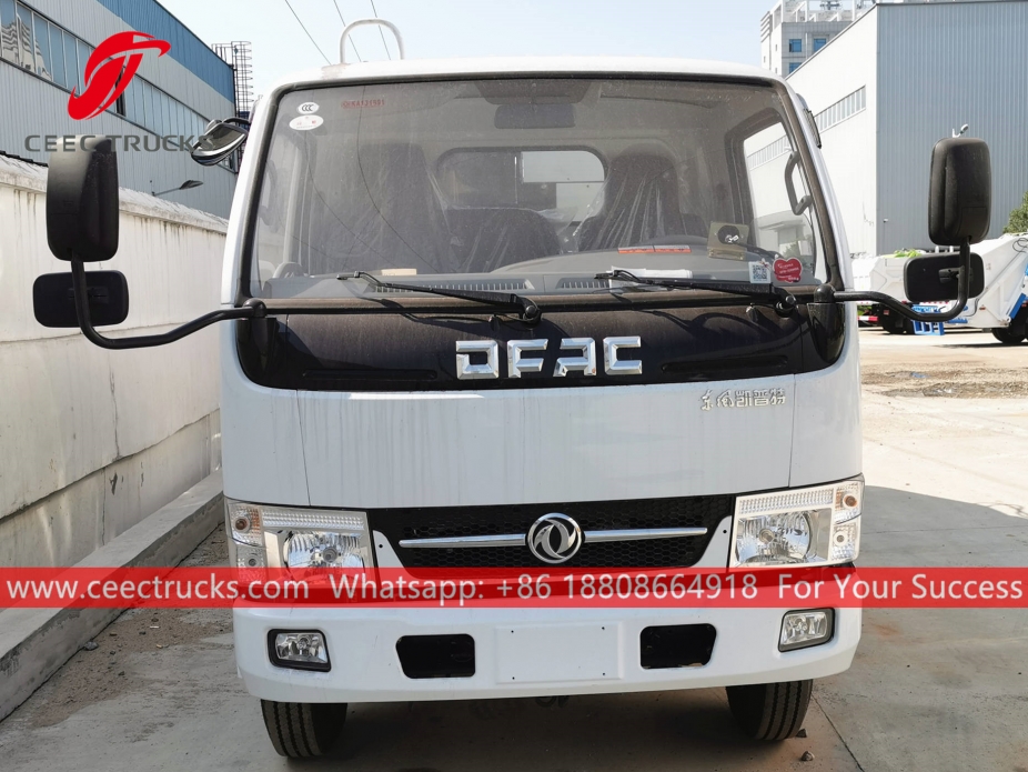 Caminhão de lixo com carregamento traseiro Dongfeng 6CBM