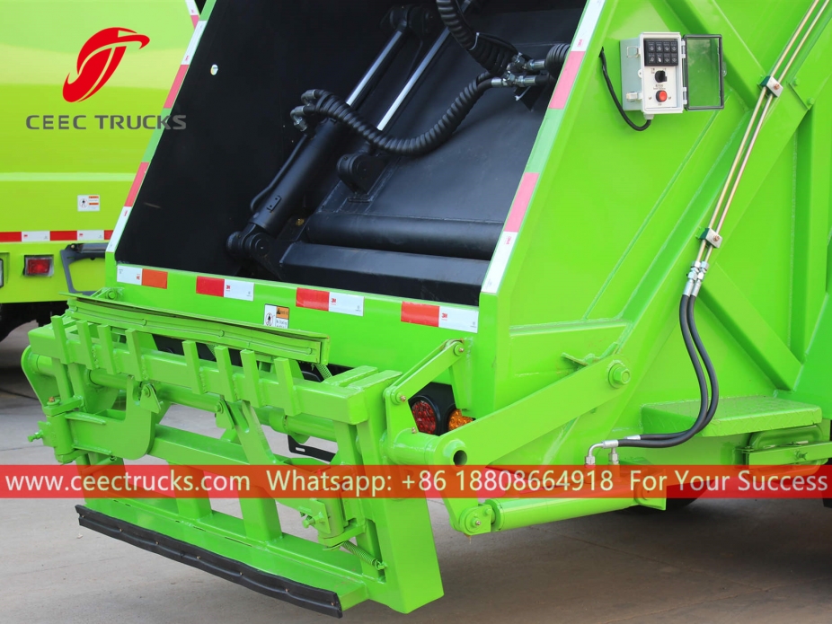 european standard 10,000 liters compressed garbage truck tanker kit