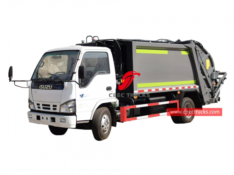 Caminhão compactador de resíduos ISUZU 6CBM