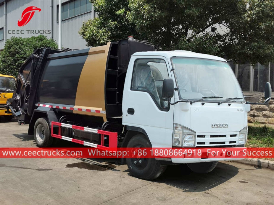 ISUZU 5CBM garbage compactor truck