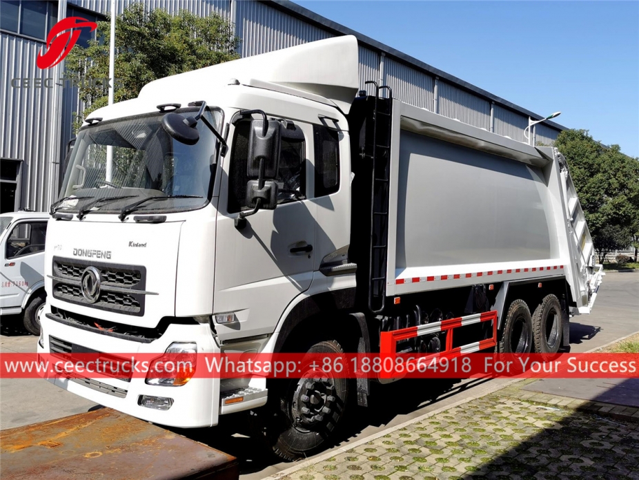 Caminhão compressor de resíduos Dongfeng 6*4 RHD