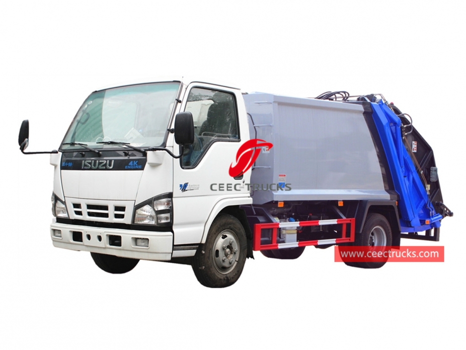 Caminhão de compressão de lixo ISUZU 4*2