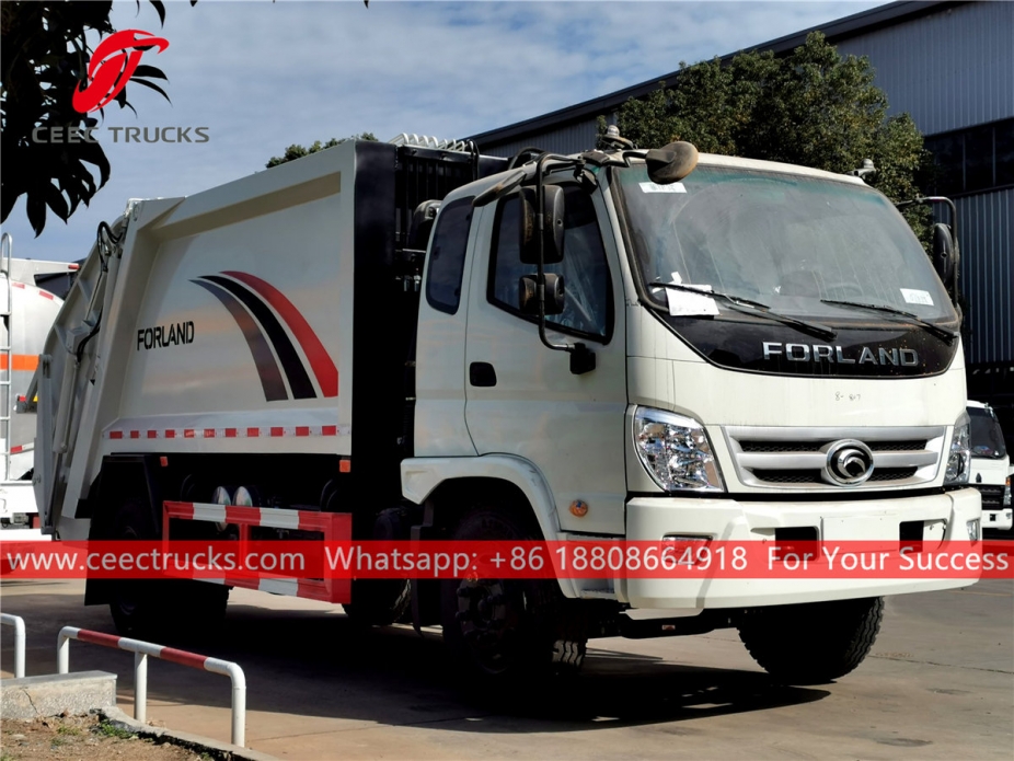 FOTON 8CBM Veículo de compressão de resíduos