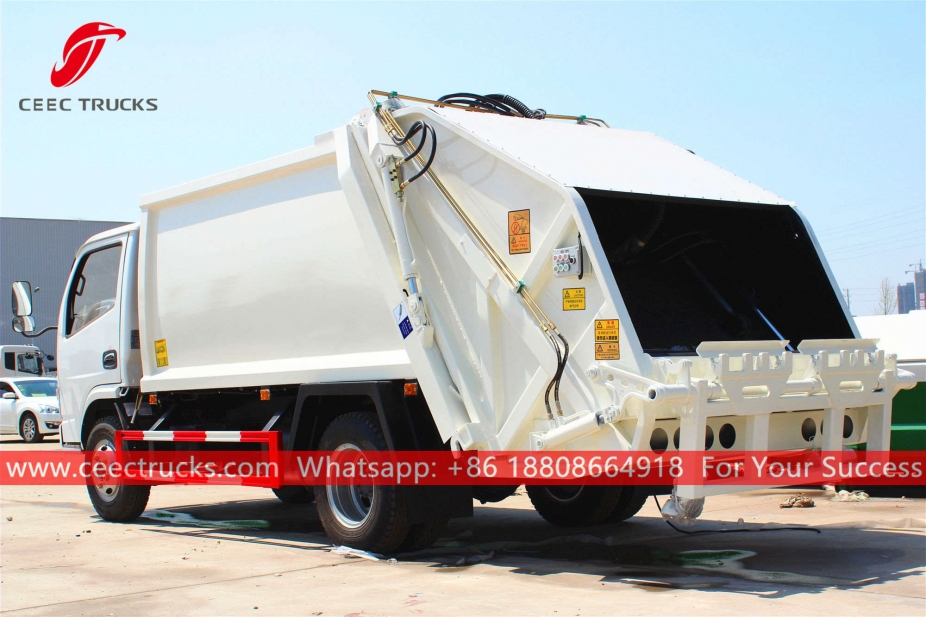 ISUZU 6CBM Refuse compressor truck