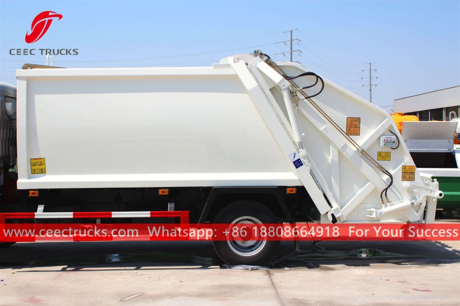 ISUZU 6CBM Refuse compressor truck