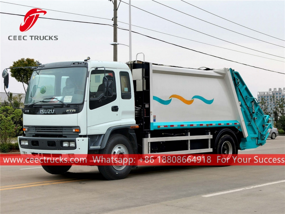 ISUZU Garbage compression truck