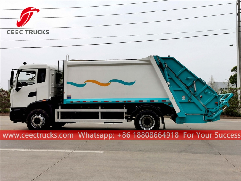 ISUZU Garbage compression truck