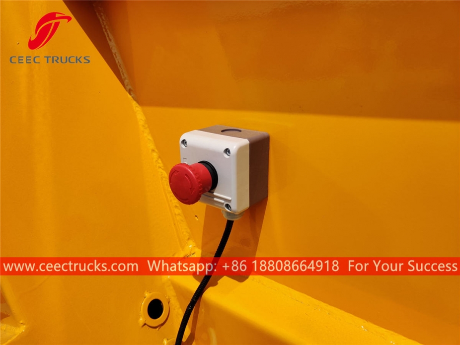 Good quality 12,000 liters garbage compactor truck body