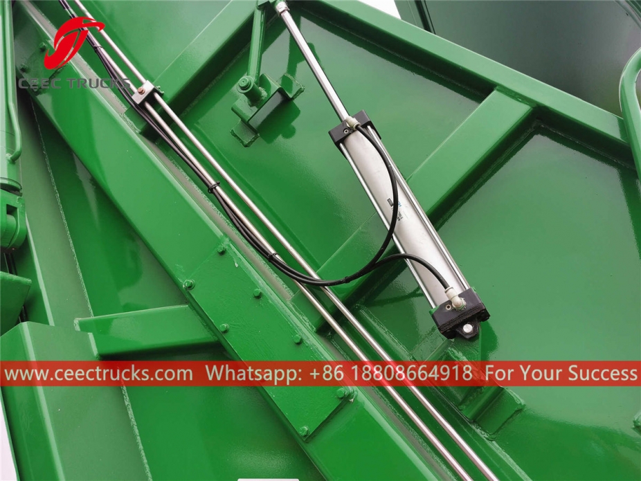 Good quality 10,000 liters rubbish truck compactor body