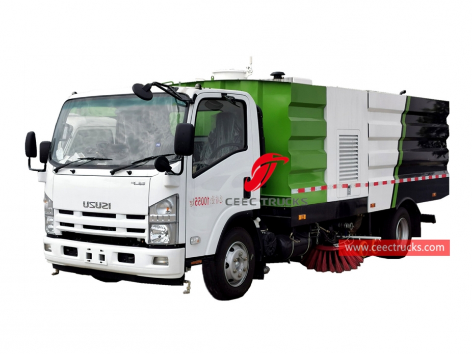 ISUZU 8cbm street sweeper truck