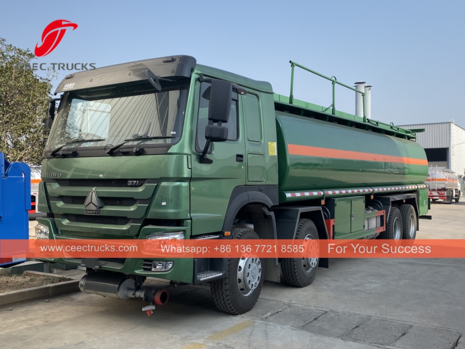 Caminhões-tanque de entrega de óleo combustível SINOTRUK 8x4 30CBM