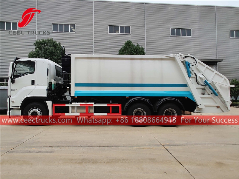 High quality ISUZU GIGA refuse compactor truck