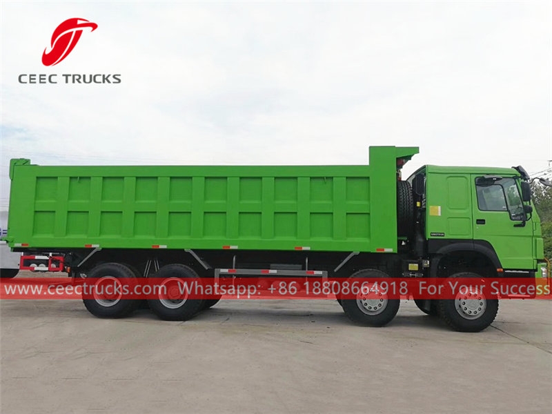 HOWO 12 wheeler tipper truck