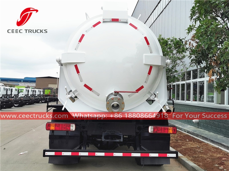 FOTON 10,000 liters vacuum tanker truck