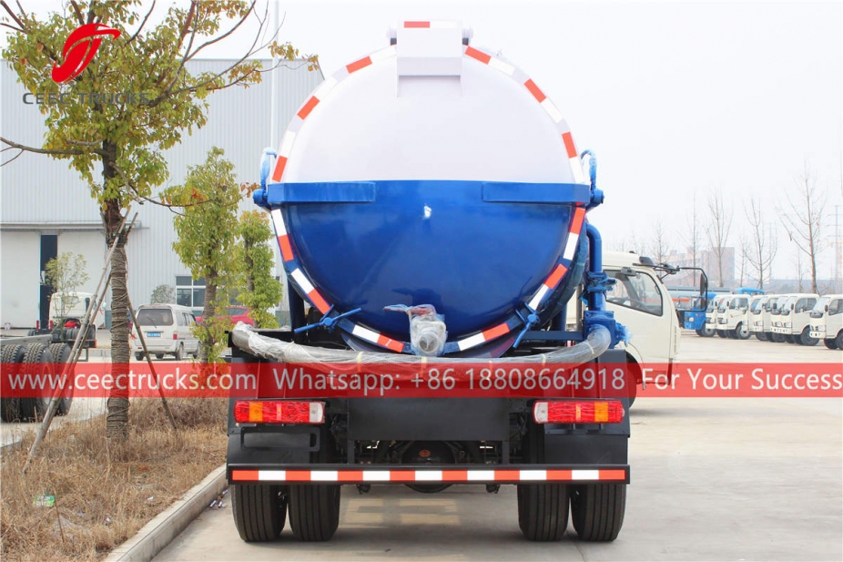 HOWO 4×2 right hand drive sewage suction truck