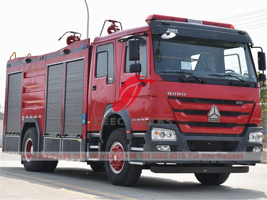 HOWO 4×2 fire truck