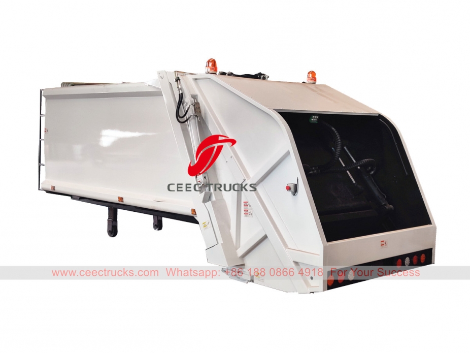 Good quality 10 CBM waste compactor truck body kit