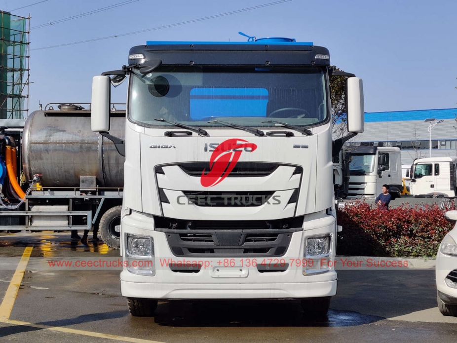 ISUZU GIGA Combined jetting truck