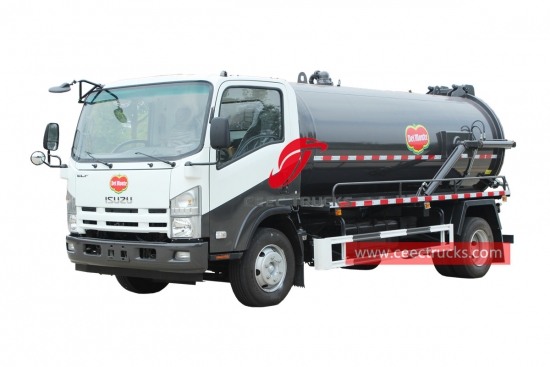 ISUZU 4×2 vacuum truck