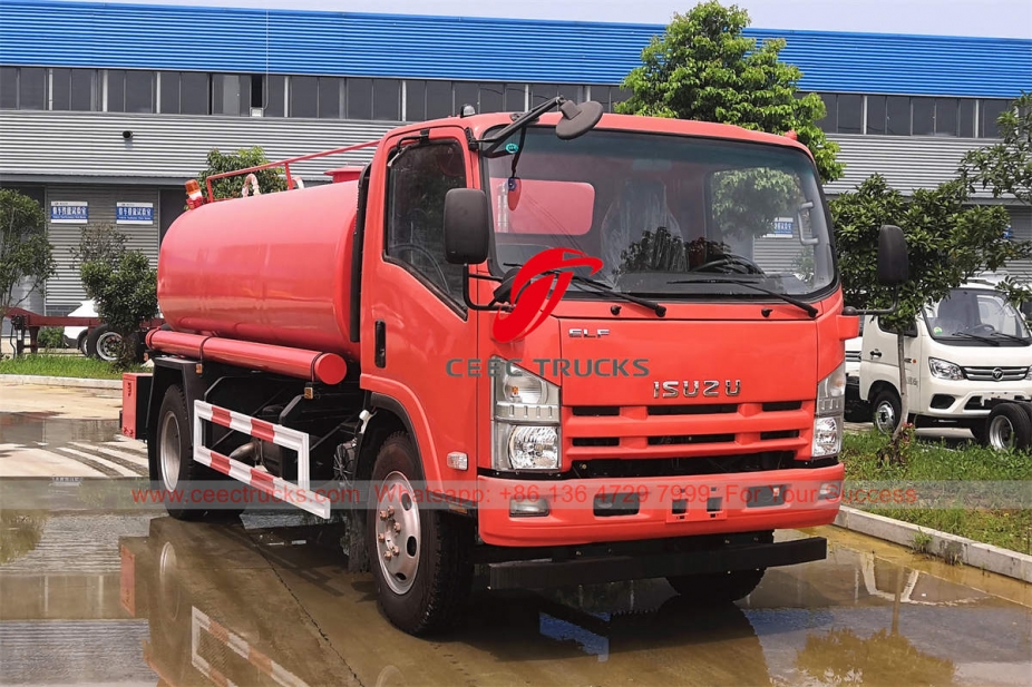 ISUZU 4×2 water spray truck