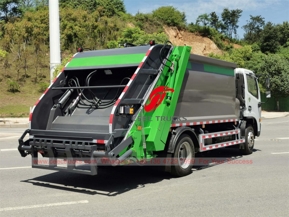 Dongfeng 6 wheels rear loader