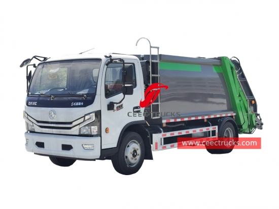 Dongfeng 6 wheels rear loader