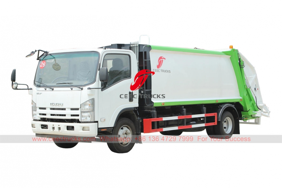 ISUZU Garbage compression truck for sale