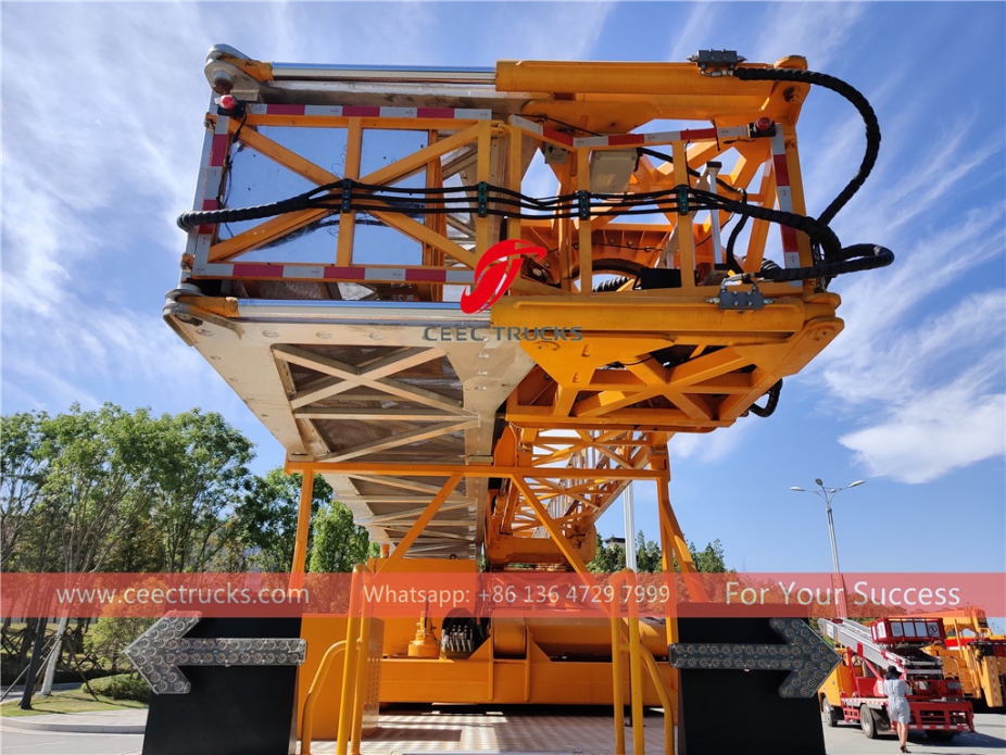 caminhão de inspeção de ponte de 18m HOWO