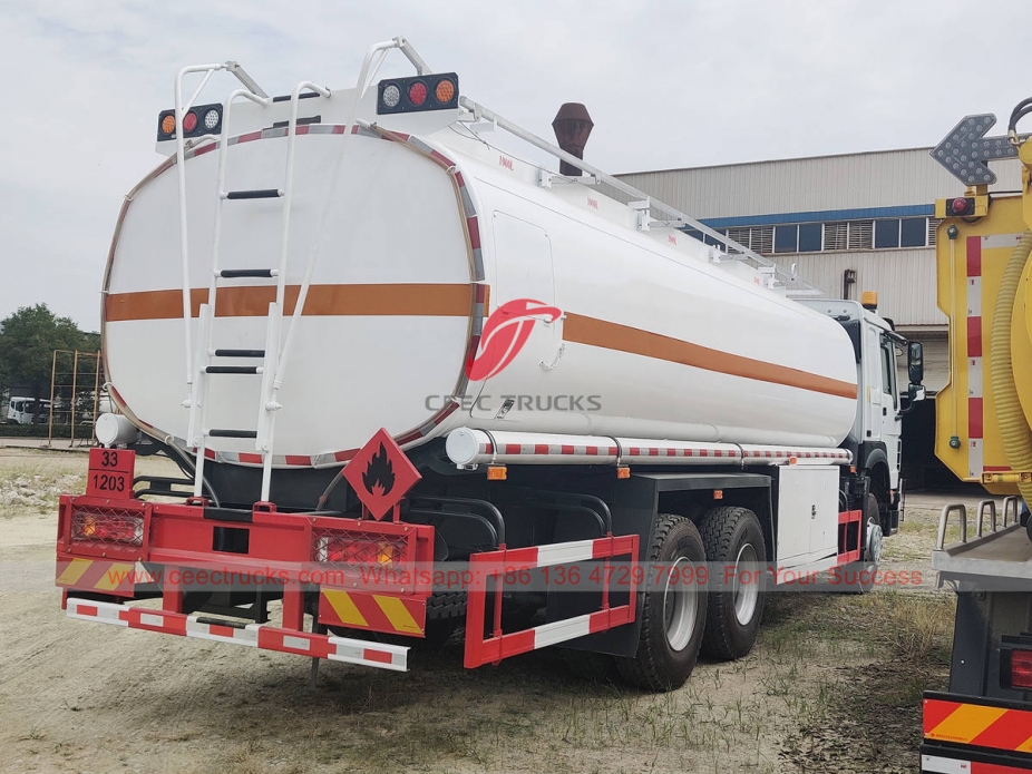 howo 6*4 drive fuel truck