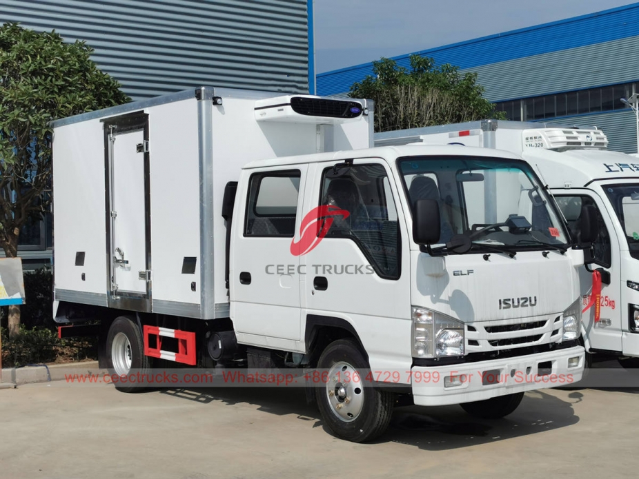 ISUZU 2 ton reefer truck