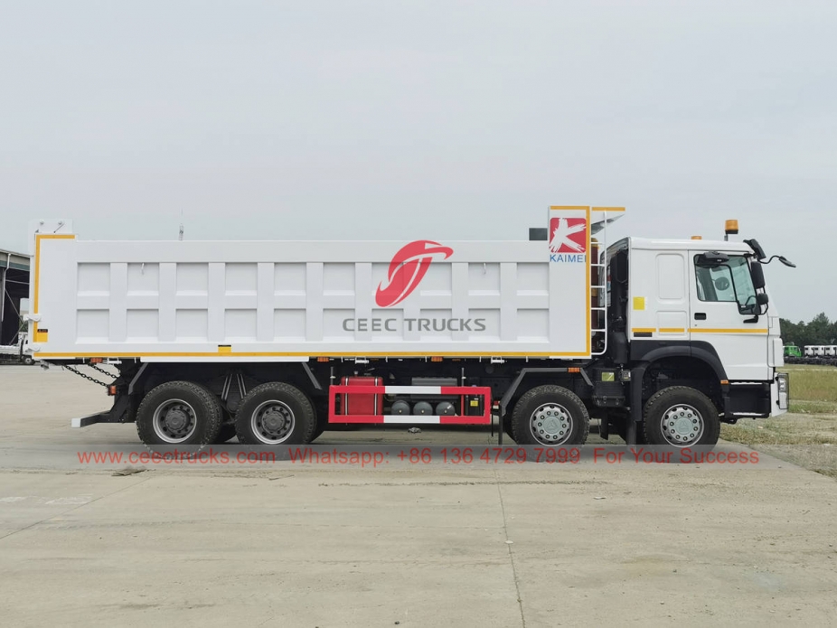 HOWO 12 wheeler tipper lorry