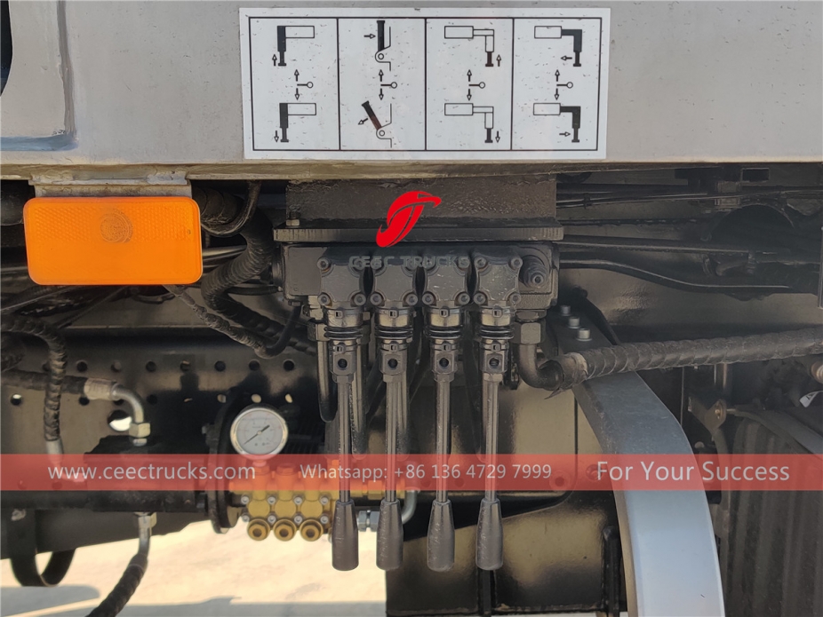 caminhão bomba de cimento HOWO de 38m