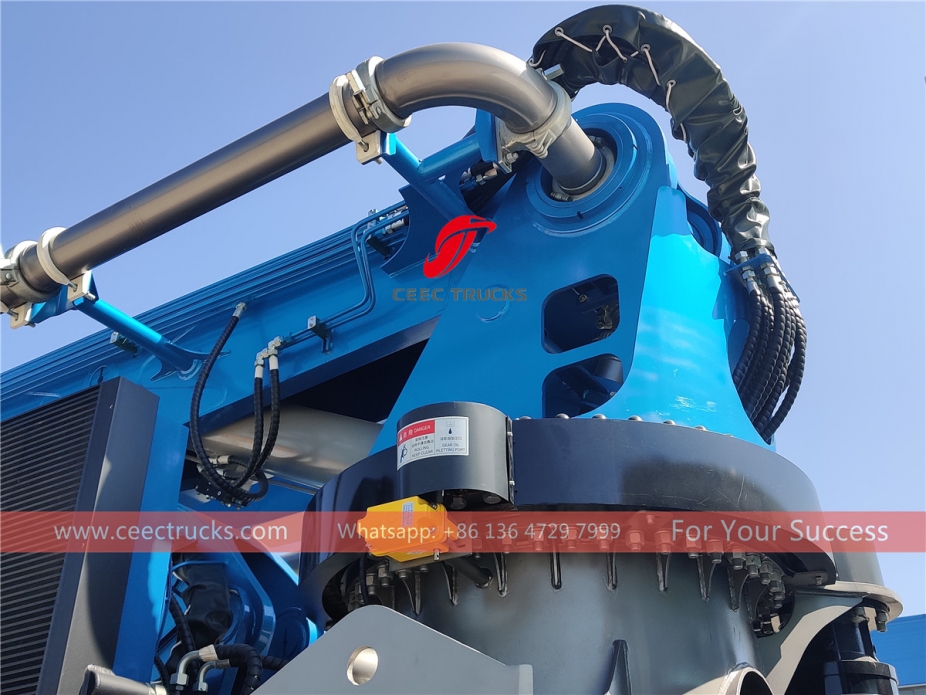 caminhão bomba de cimento HOWO de 38m