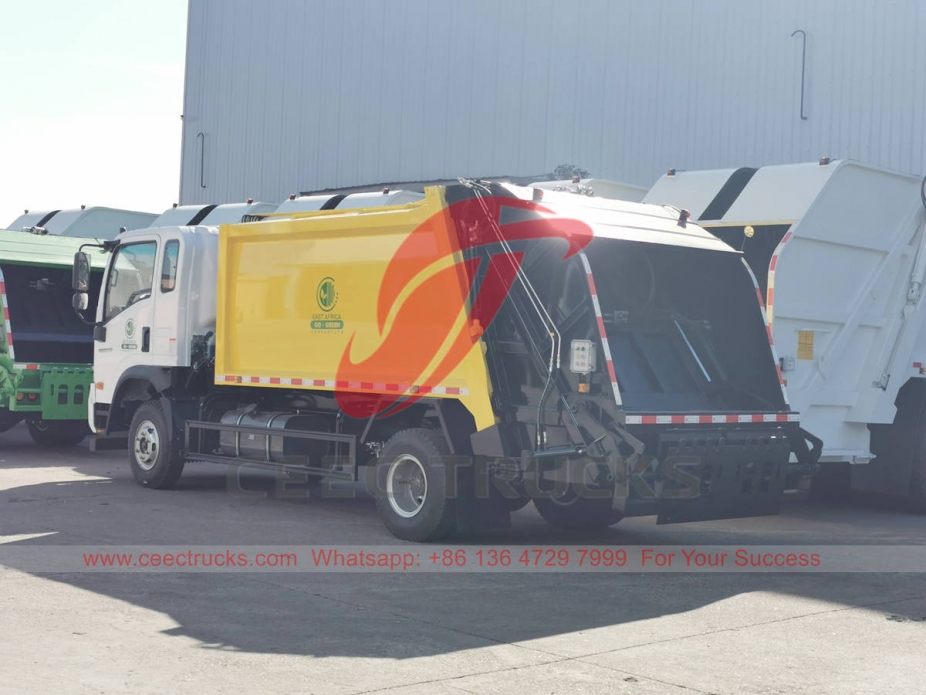 HOWO garbage compression truck for sale