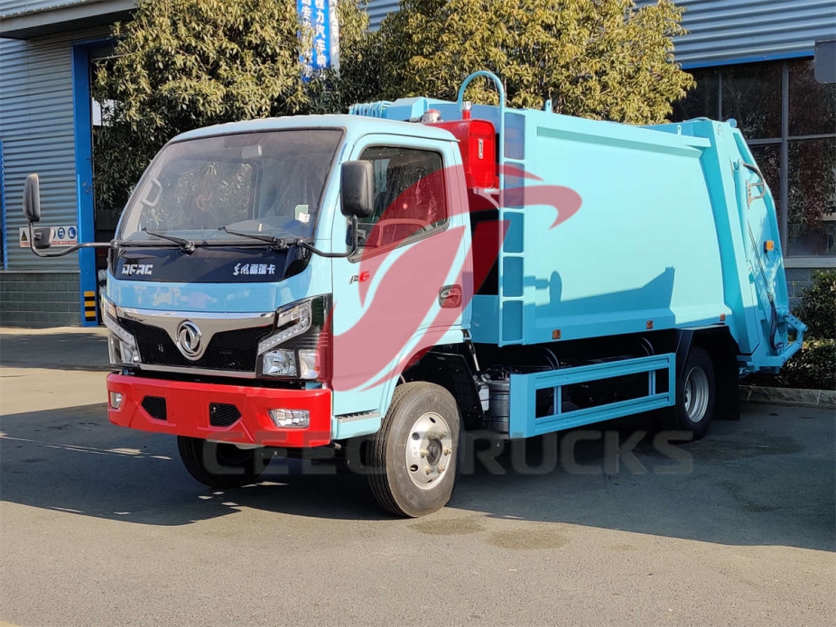 Dongfeng 4×2 garbage compression truck for sale