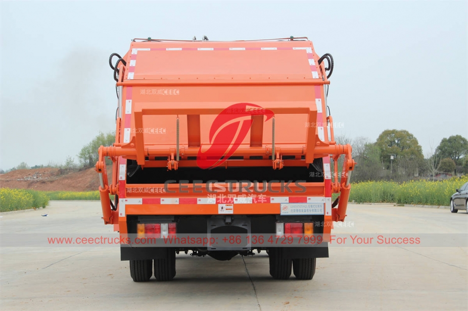 Customized ISUZU 100P 4×2 small refuse compactor at best price