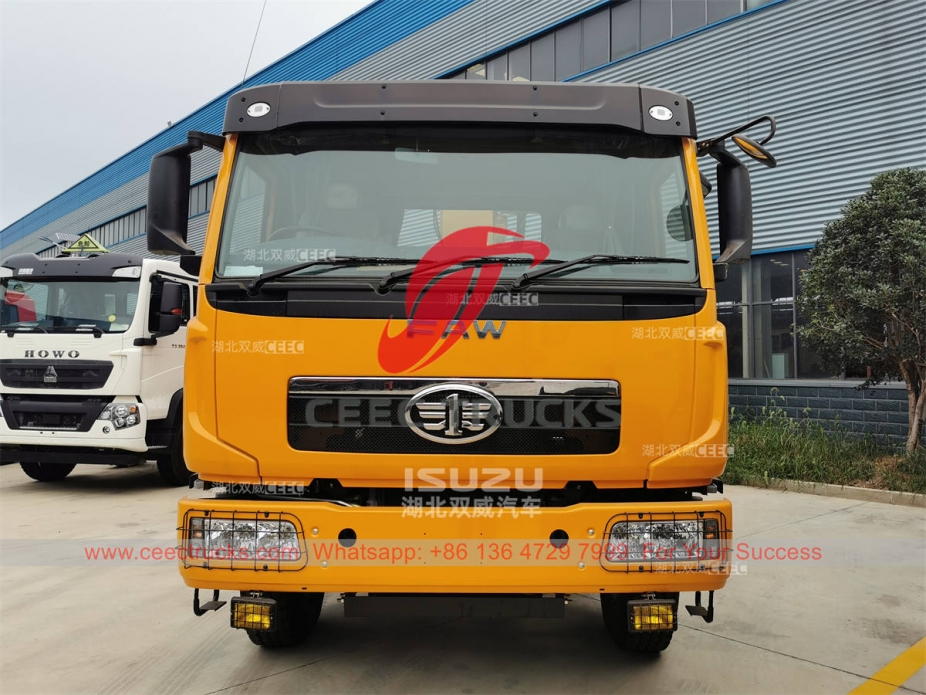 Brand new FAW 6×4 heavy duty crane truck UNIC crane V800