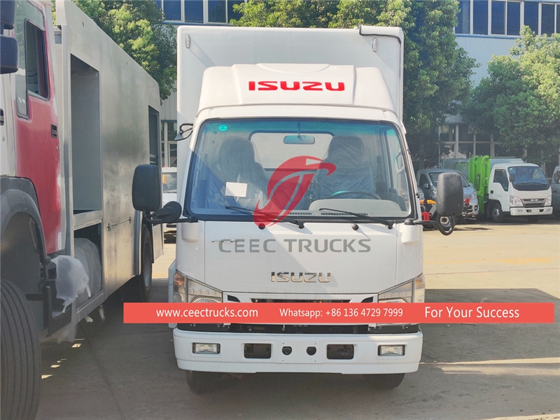 Caminhão móvel da fase da movimentação de ISUZU 100P 4*2