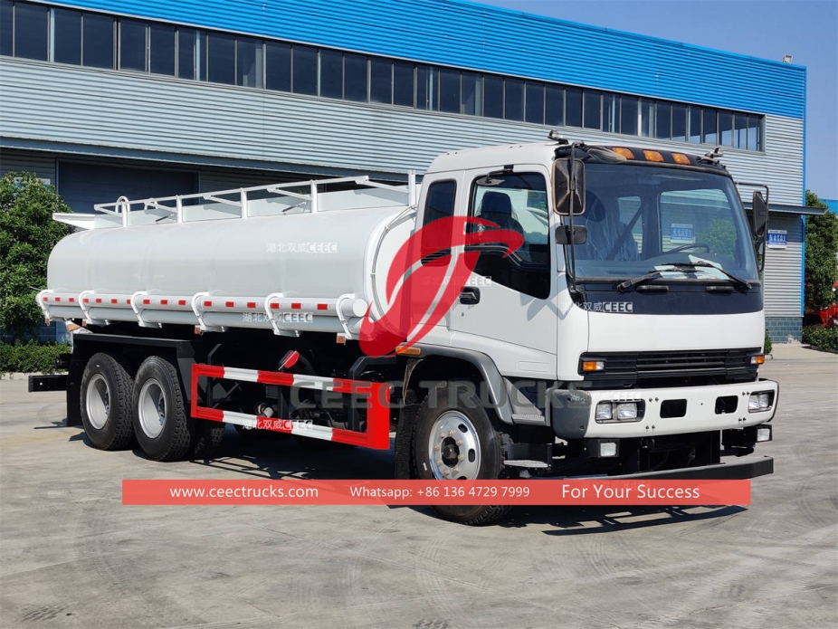 Brand new ISUZU FVZ 300HP stainless steel cooking oil transport truck