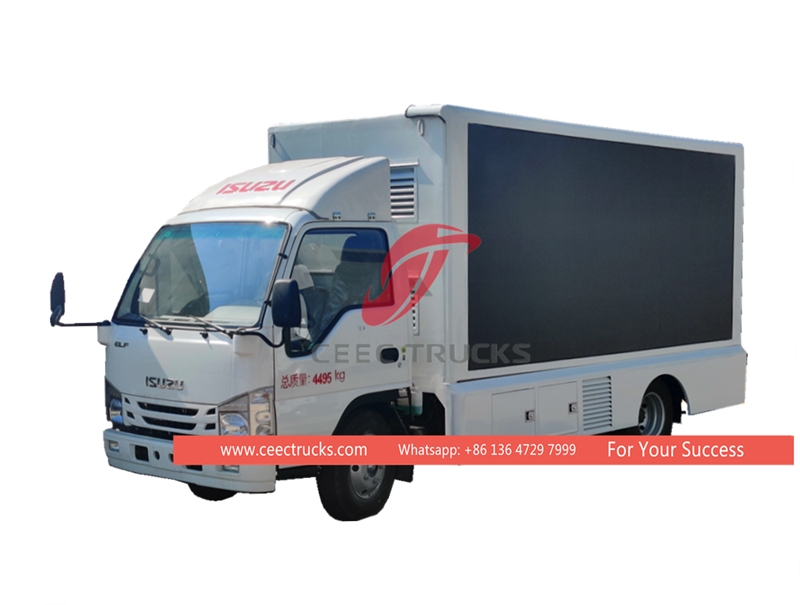 Caminhão móvel da fase da movimentação de ISUZU 100P 4*2