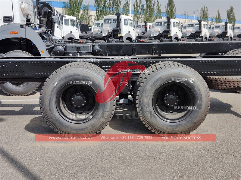 Beiben 6×4 10 wheeler chassis with NG80 cabin for sale