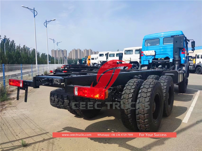 beiben 6*6 drive 2642 truck chassis