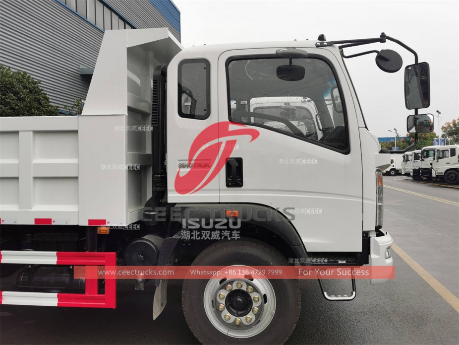 HOWO 4×2 small tipper lorry 5 tons dump truck