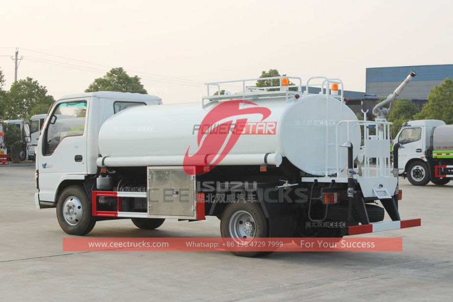 ISUZU 600P 130HP drinking water truck