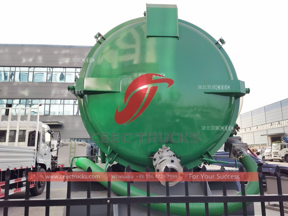 howo 20000 liters vacuum sewage suction truck at best price