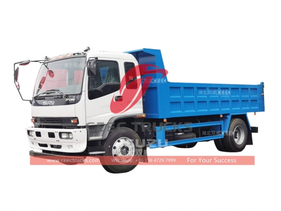 Factory supplies ISUZU FVR 240HP dump truck