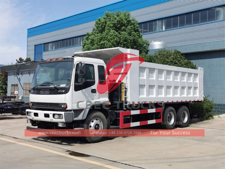 ISUZU 10 wheels tipper truck for sale