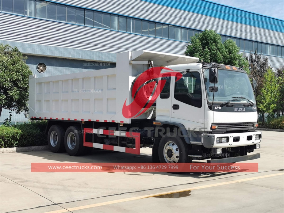 ISUZU 10 wheels tipper truck for sale