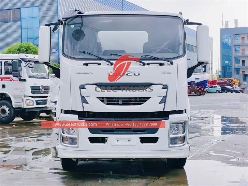 Caminhão anti-poeira ISUZU GIGA de alta eficiência com grande capacidade de 16CBM