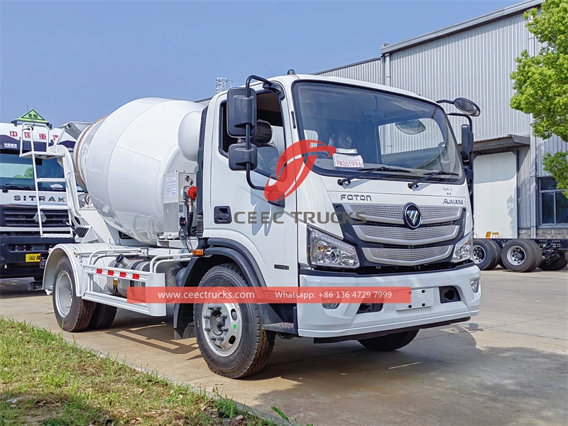 FOTON 4X2 140HP Concrete Mixer Truck for sale